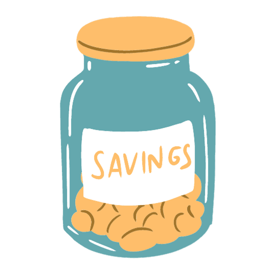 Savings jar